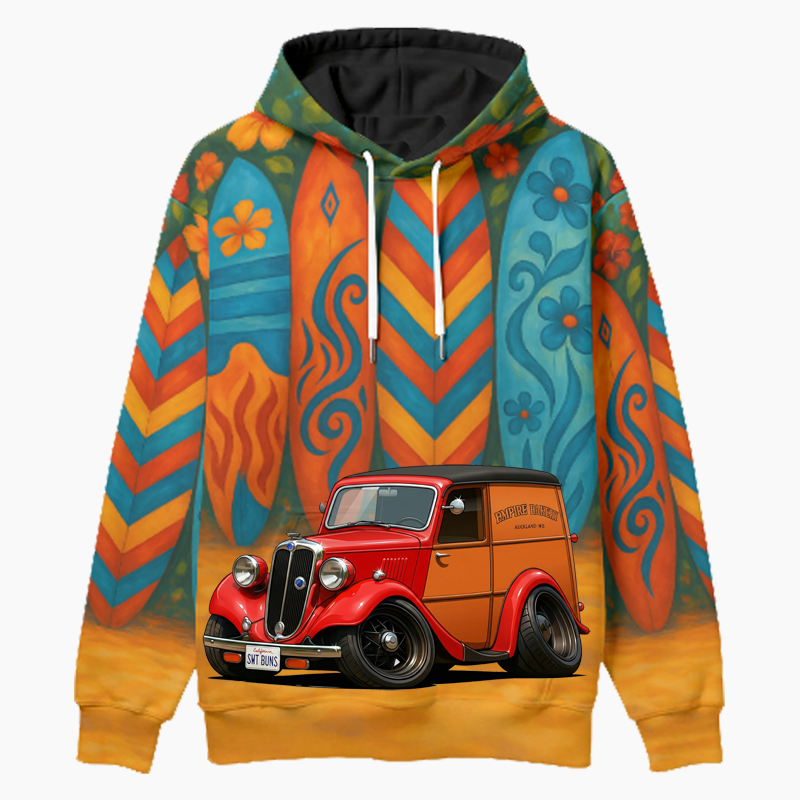 SWTBUNS (CA) Woodie Hoodie - Surfboard