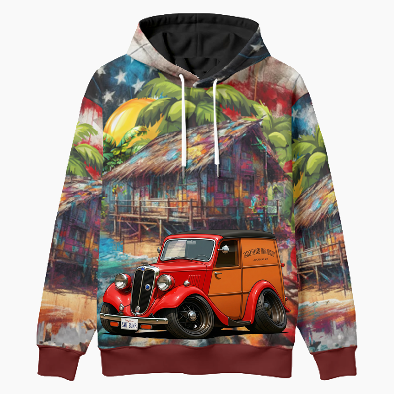 SWTBUNS (CA) Woodie Hoodie - Patriotic