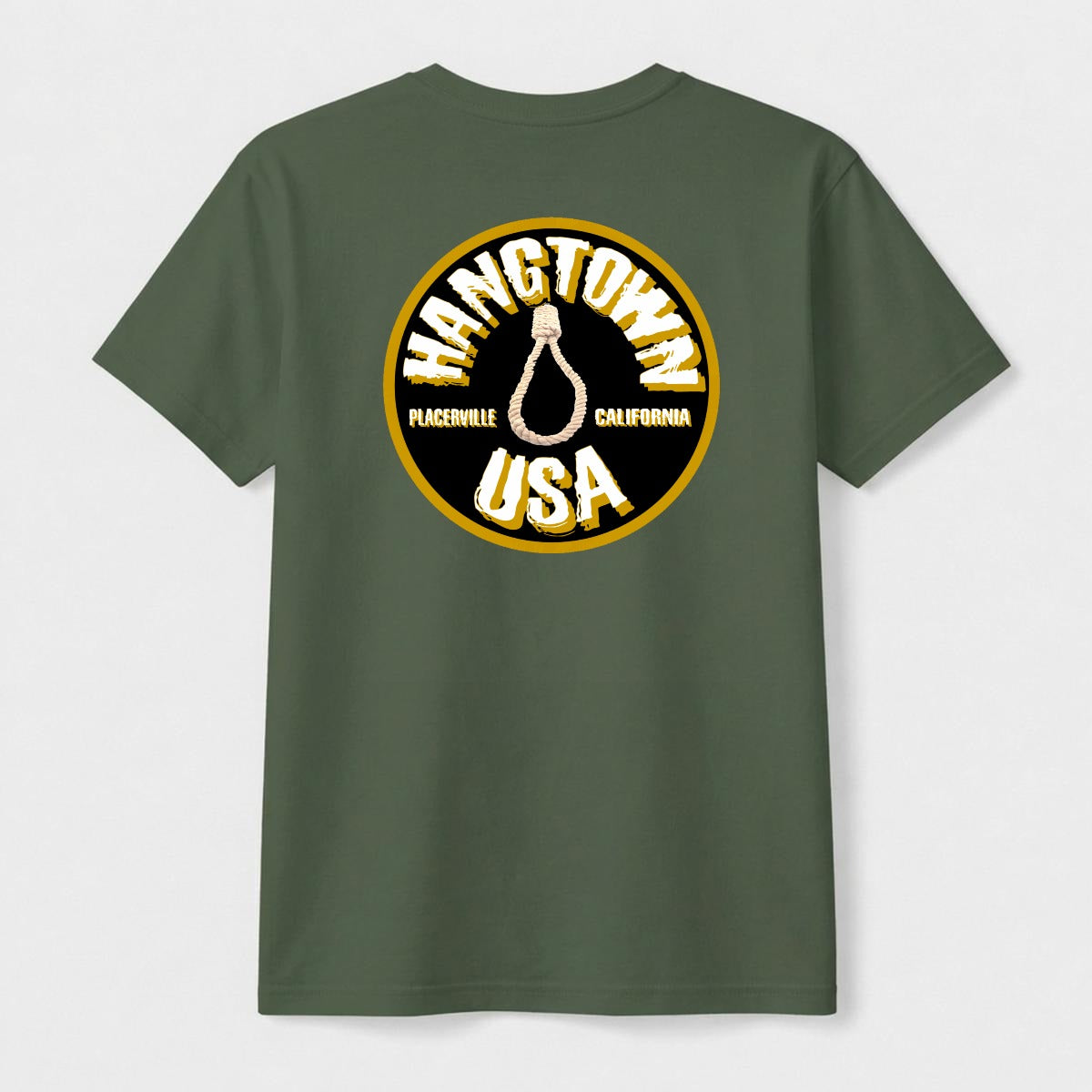 11331501 Logo Front Image Back Men's Gildan 5000 T-Shirt