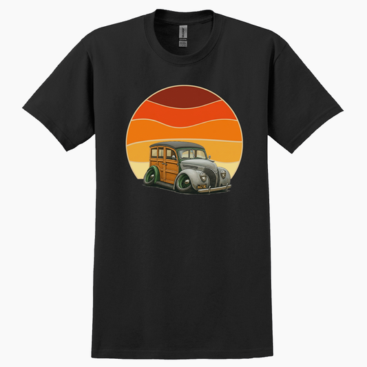 WAS27MI (CA) T-Shirt - Woodie Sunrise