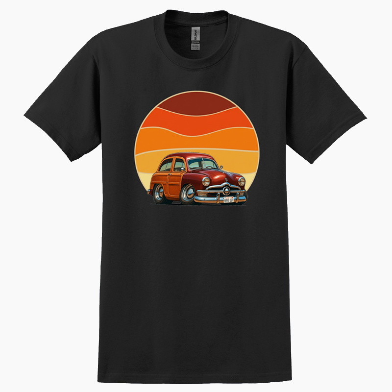 WAVEQST (CA) T-Shirt - Woodie Sunrise