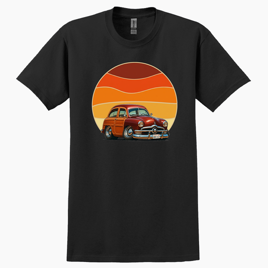 WAVEQST (CA) T-Shirt - Woodie Sunrise