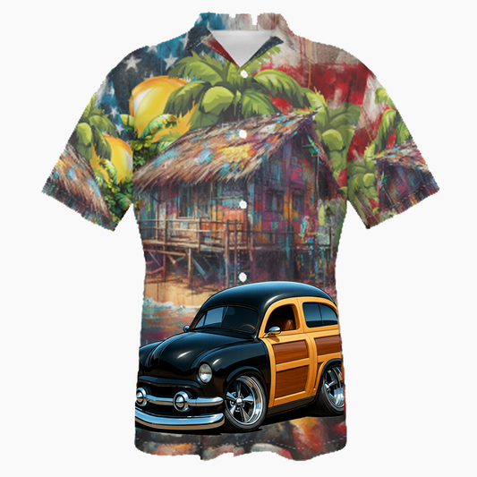WDNROD (CA) Hawaiian Shirt - Patriotic