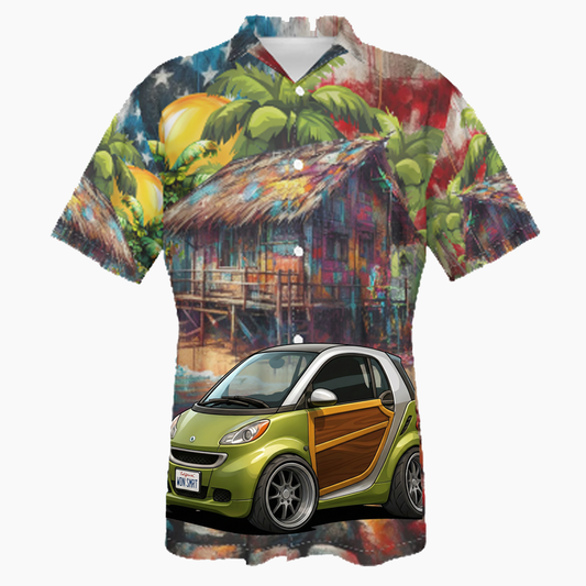 WDNSMRT (CA) Hawaiian Shirt - Patriotic