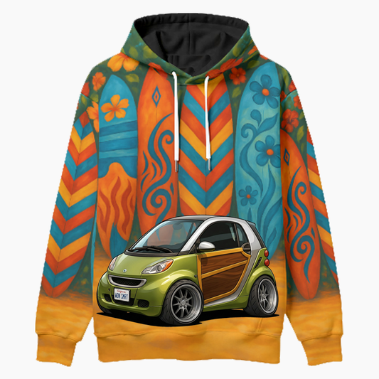 WDNSMRT (CA) Woodie Hoodie - Surfboard