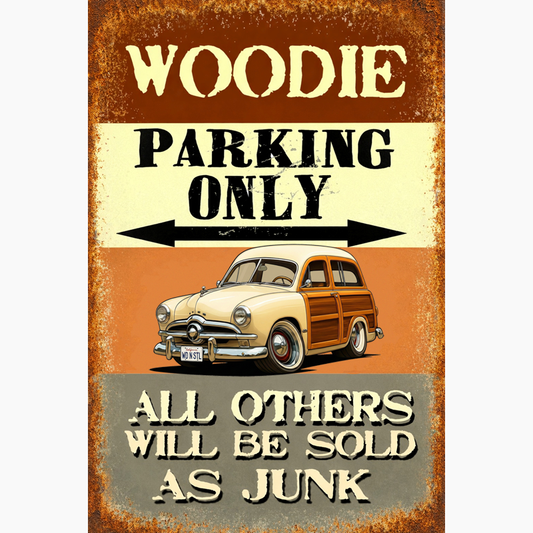 WDNSTL (CA) Sign - Woodie Parking Only II