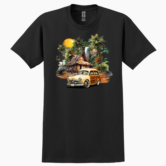 WDNSTL (CA) T-Shirt - Tropical Woodie