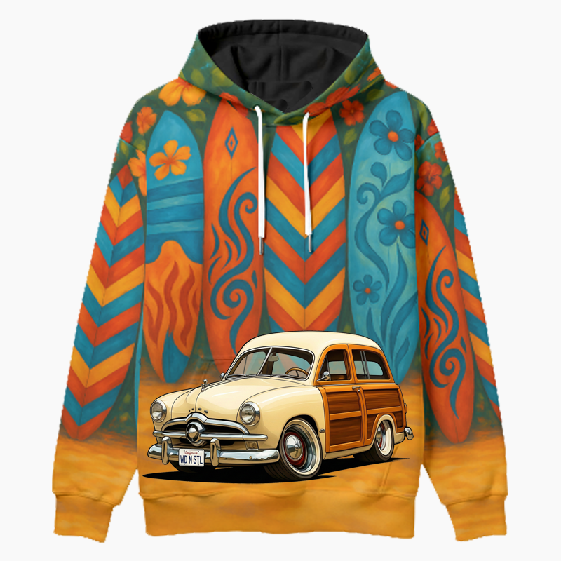 WDNSTL (CA) Woodie Hoodie - Surfboard