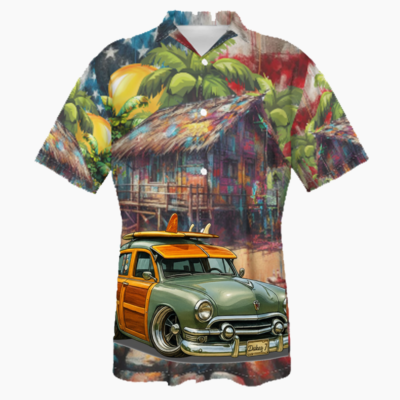 WDY51 (CA) Hawaiian Shirt - Patriotic