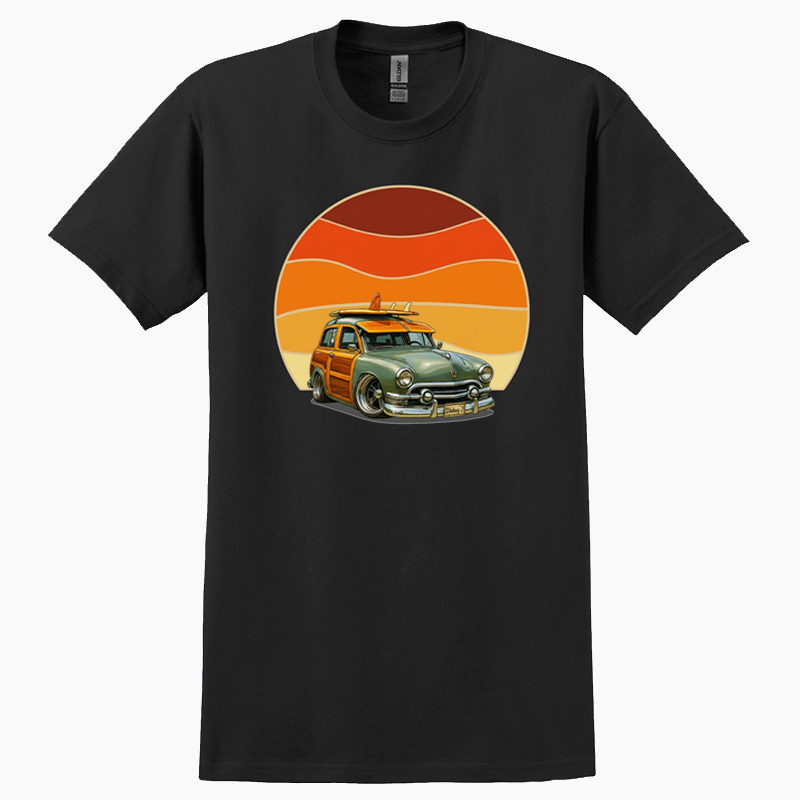 WDY51 (CA) T-Shirt - Woodie Sunrise