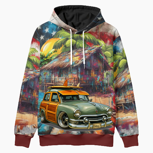 WDY51 (CA) Woodie Hoodie - Patriotic