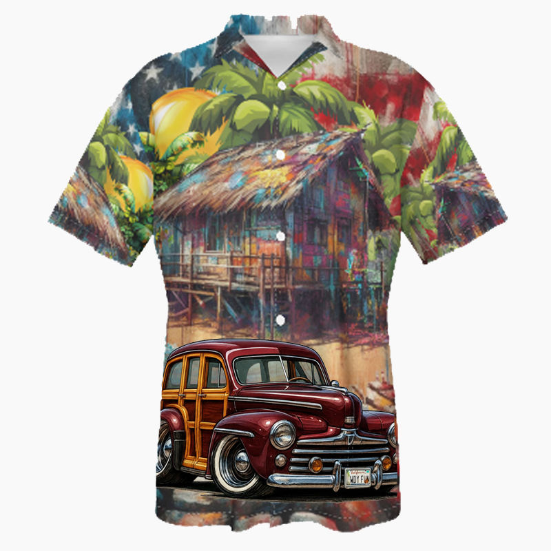 WDYFUN (CA) Hawaiian Shirt - Patriotic