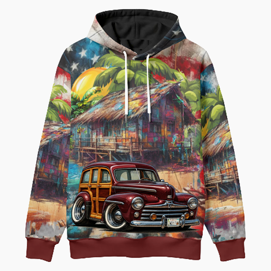 WDYFUN (CA) Woodie Hoodie - Patriotic