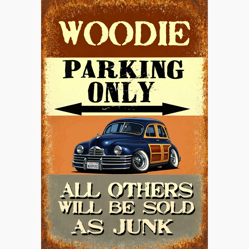 WODPKRD (CA) Sign - Woodie Parking Only II
