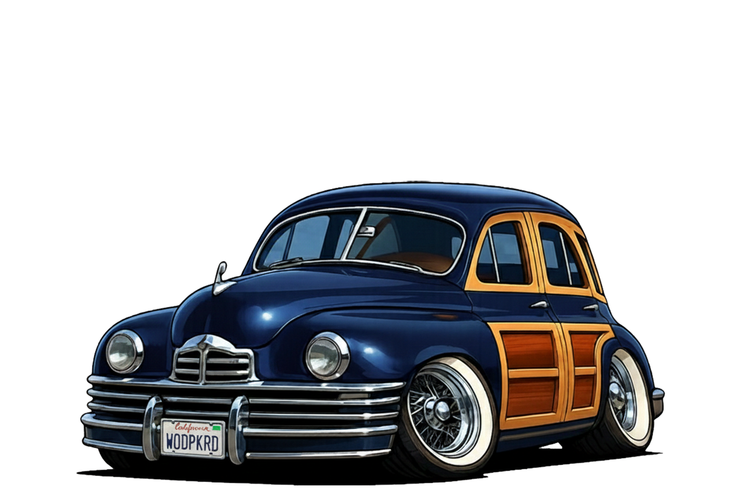 WODPKRD (CA) Sign - Woodie Parking Only