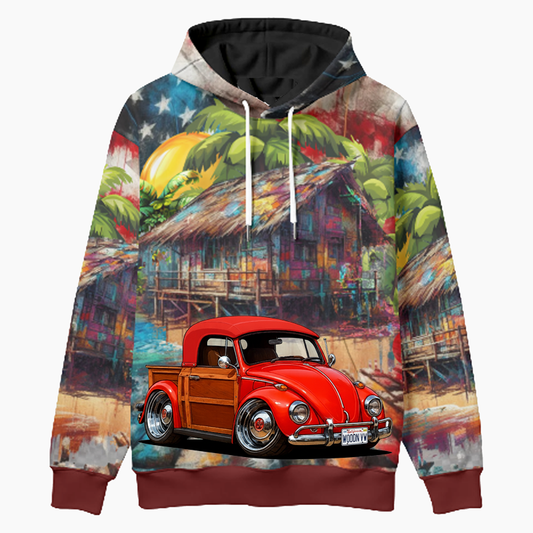 WOODNVW (CA) Woodie Hoodie - Patriotic
