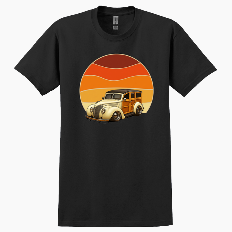 WOODROD (CA) T-Shirt - Woodie Sunrise