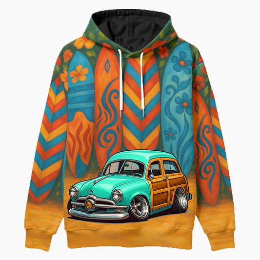WOODSUV (CA) Woodie Hoodie - Surfboard