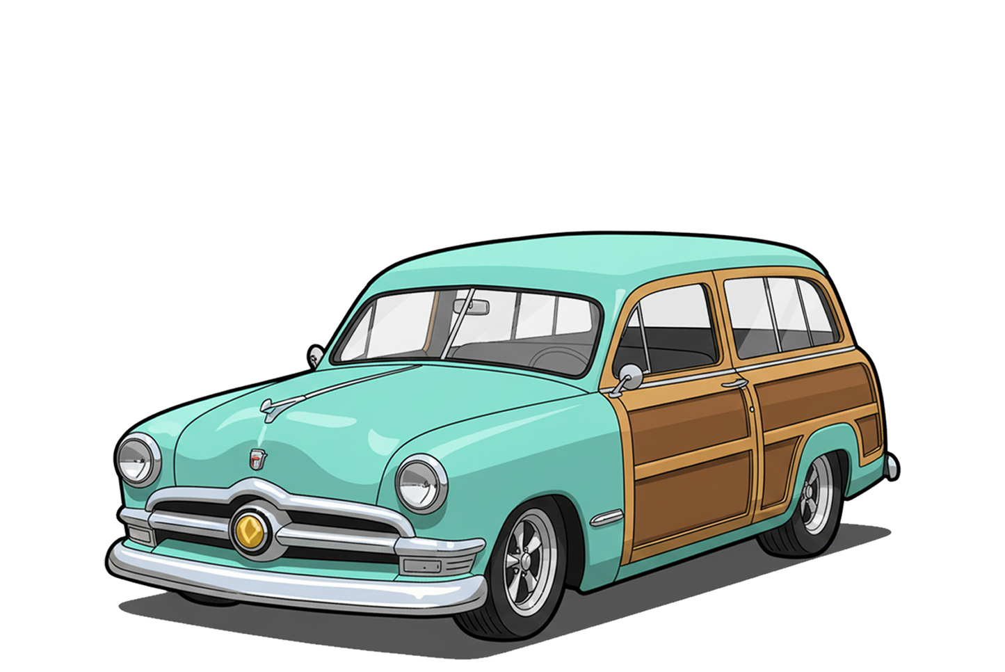 WOODSUV (CA) Sign - Woodie Parking Only