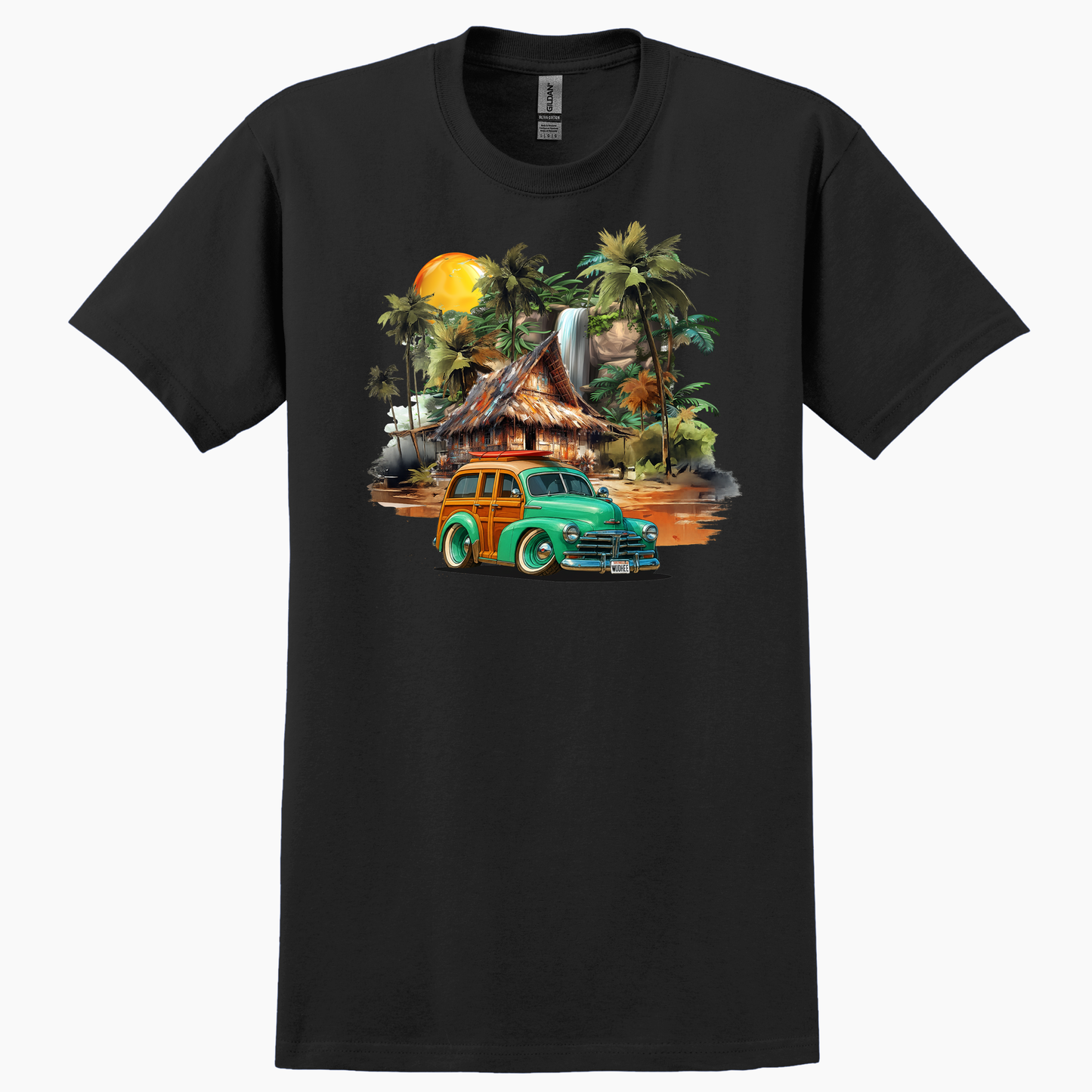 WUDHEE (CA) T-Shirt - Tropical Woodie