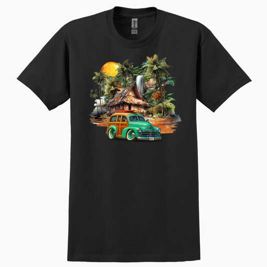 WUDHEE (CA) T-Shirt - Tropical Woodie