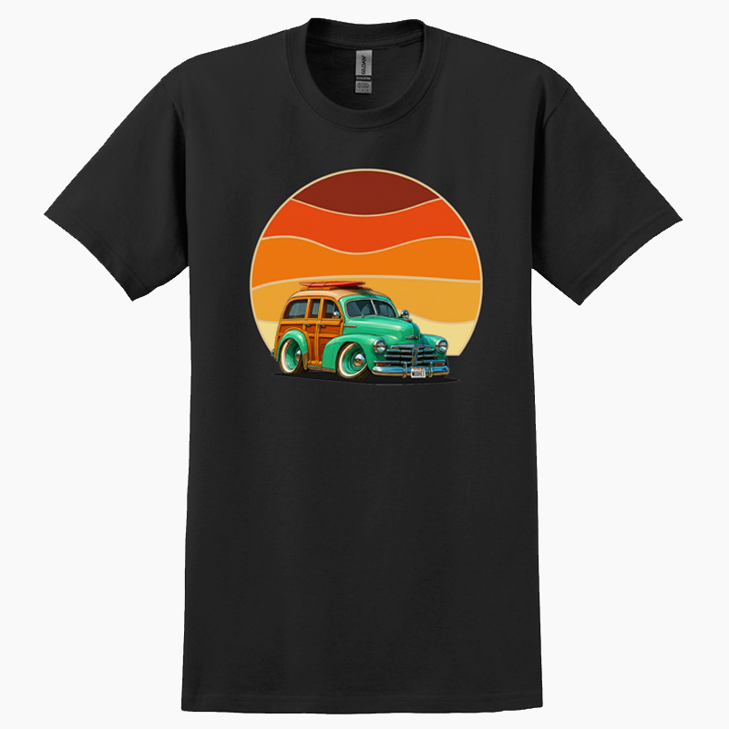 WUDHEE (CA) T-Shirt - Woodie Sunrise