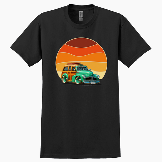 WUDHEE (CA) T-Shirt - Woodie Sunrise