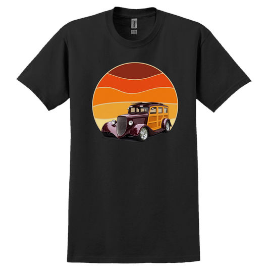 WUDN33 (CA) T-Shirt - Woodie Sunrise