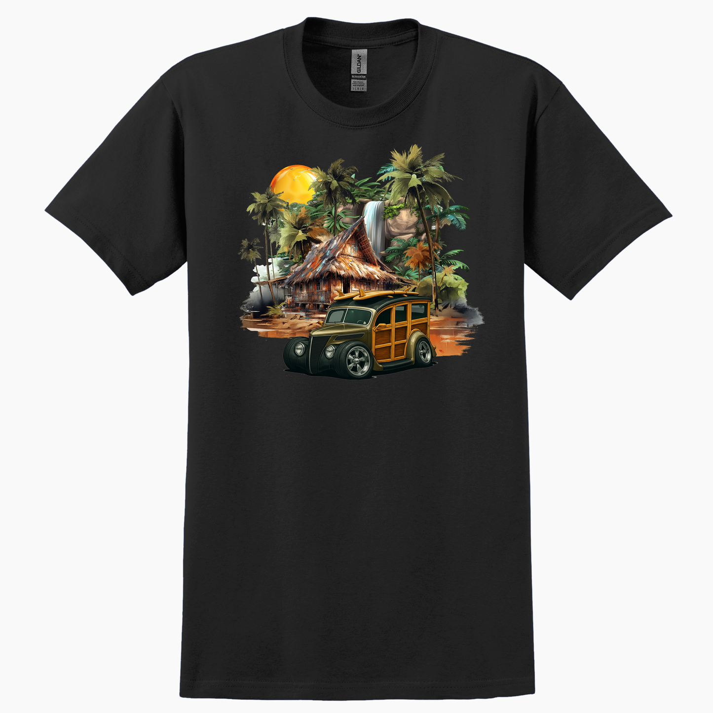 WUDN37 (CA) T-Shirt - Tropical Woodie