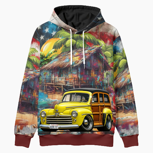 WUDNTOY (CA) Woodie Hoodie - Patriotic