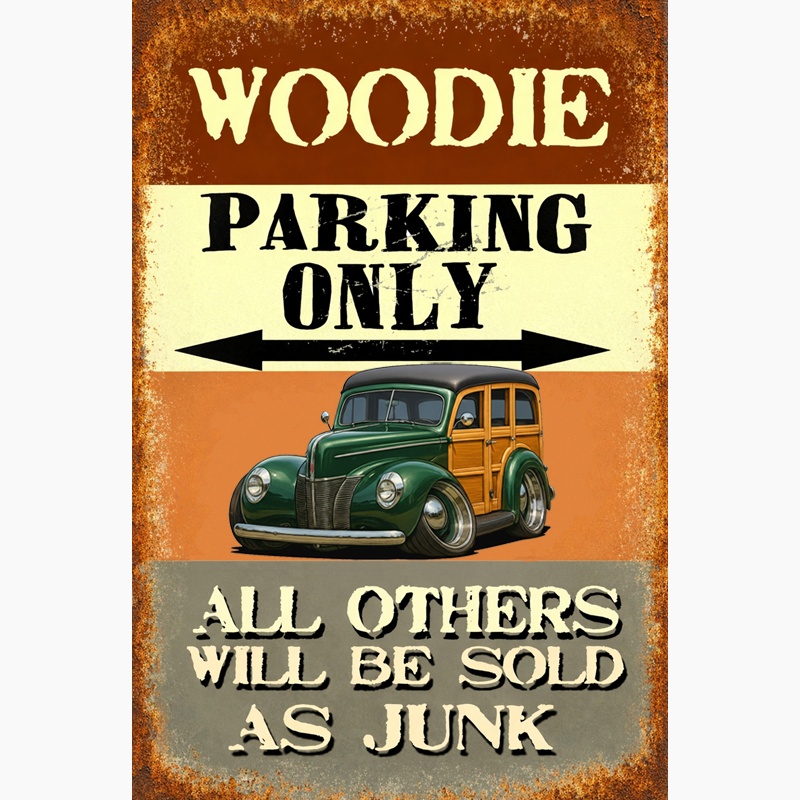 WYWOODY (CA) Sign - Woodie Parking Only II