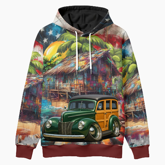 WYWOODY (CA) Woodie Hoodie - Patriotic