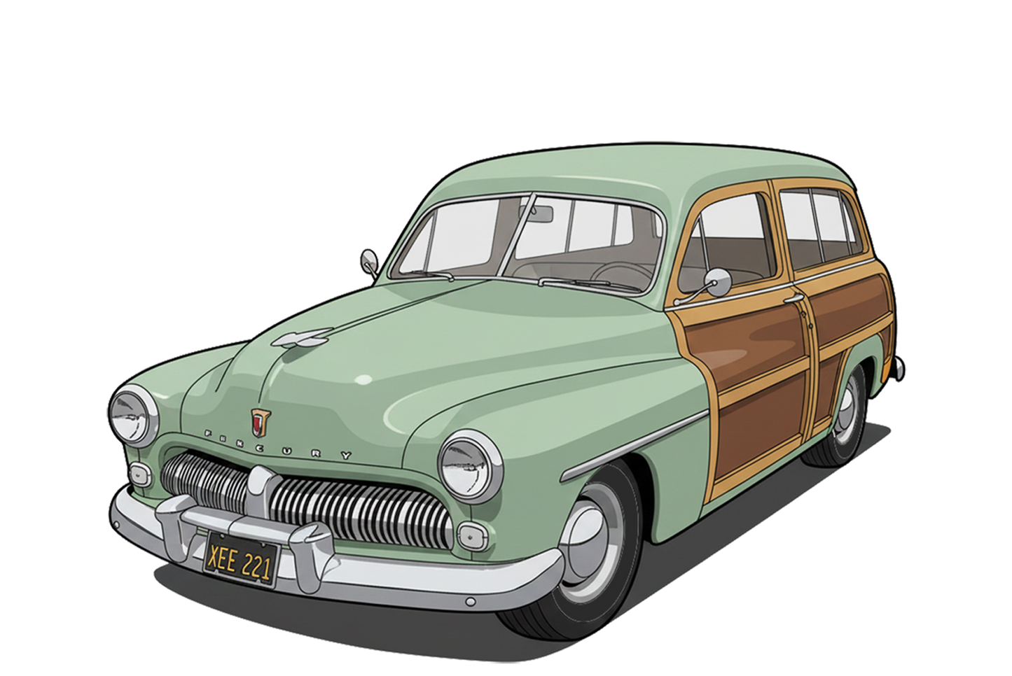 XEE221 (CA) T-Shirt - Tropical Woodie