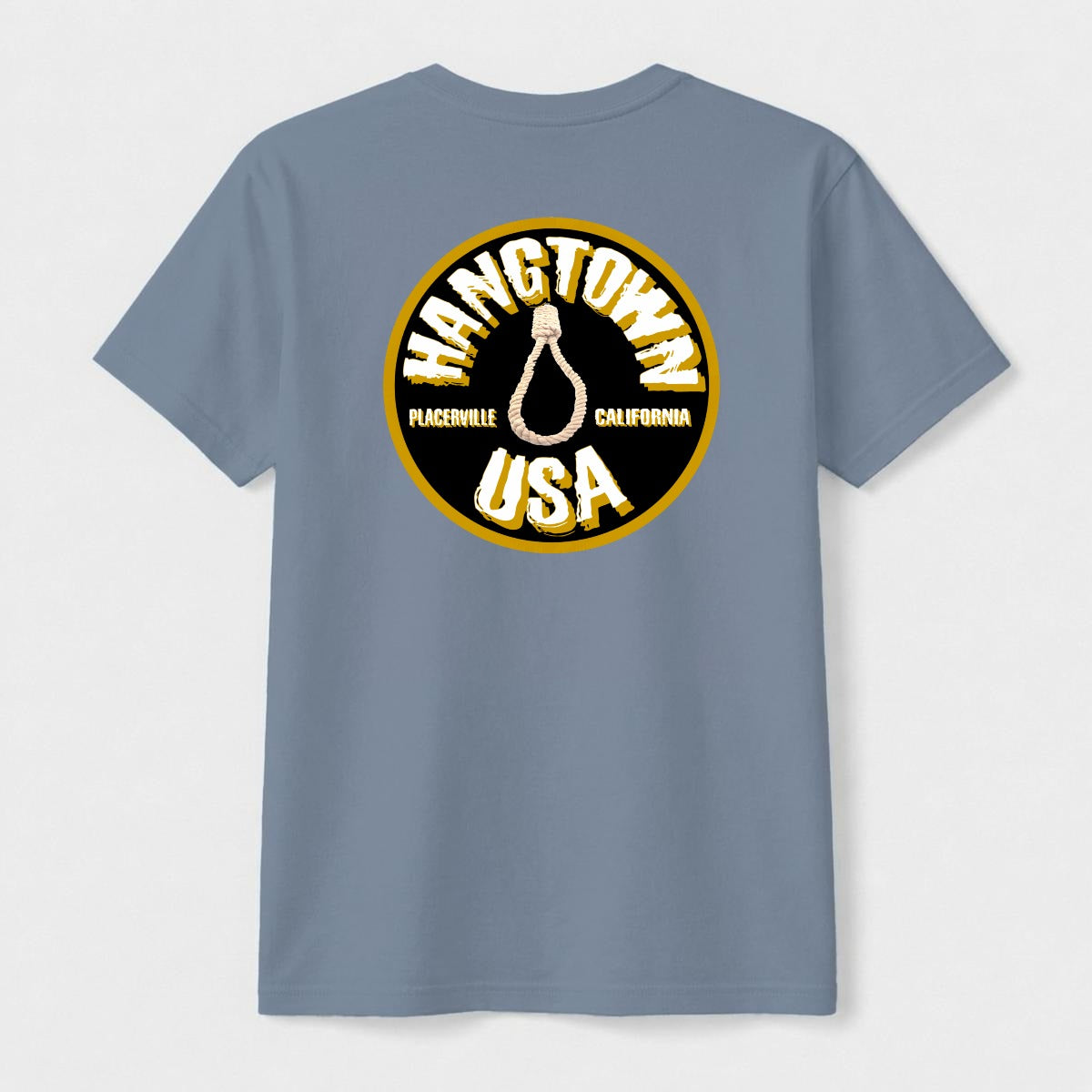 11331501 Logo Front Image Back Men's Gildan 5000 T-Shirt
