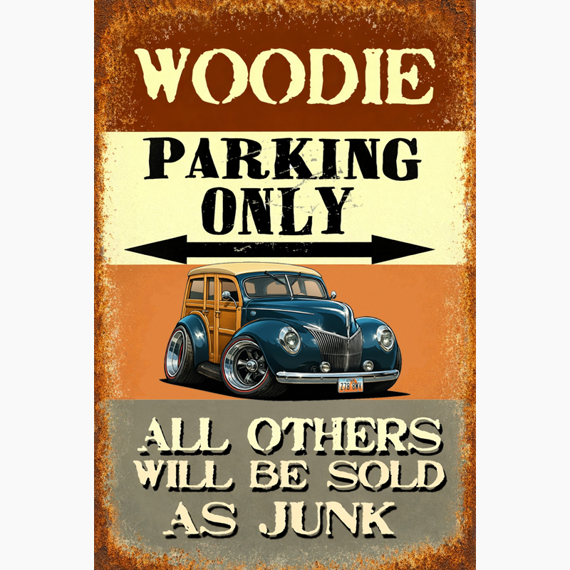 Z788WV (UT) Sign - Woodie Parking Only II