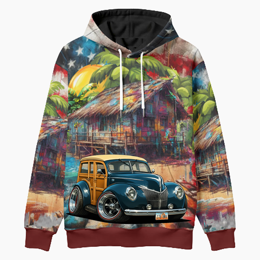 Z788WV (UT) Woodie Hoodie - Patriotic